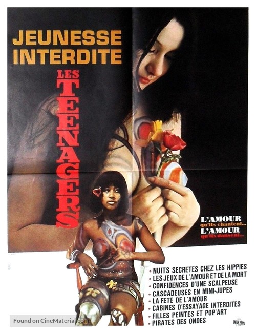 Les teenagers - French Movie Poster