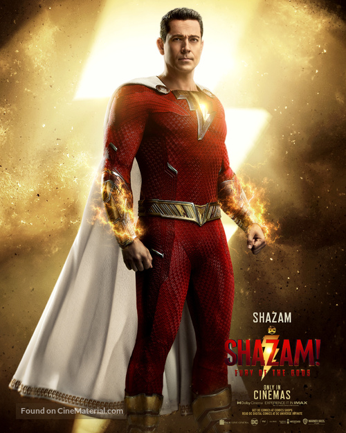 Shazam! Fury of the Gods - British Movie Poster