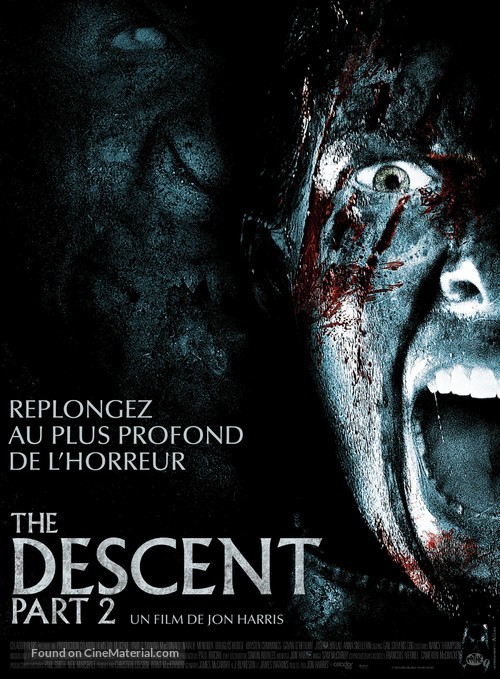 The Descent: Part 2 - French Movie Poster