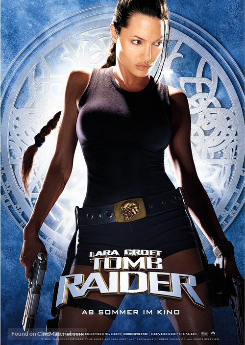 Lara Croft: Tomb Raider - German Movie Poster