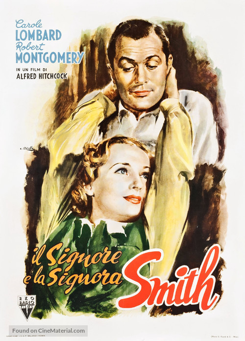 Mr. &amp; Mrs. Smith - Italian Movie Poster
