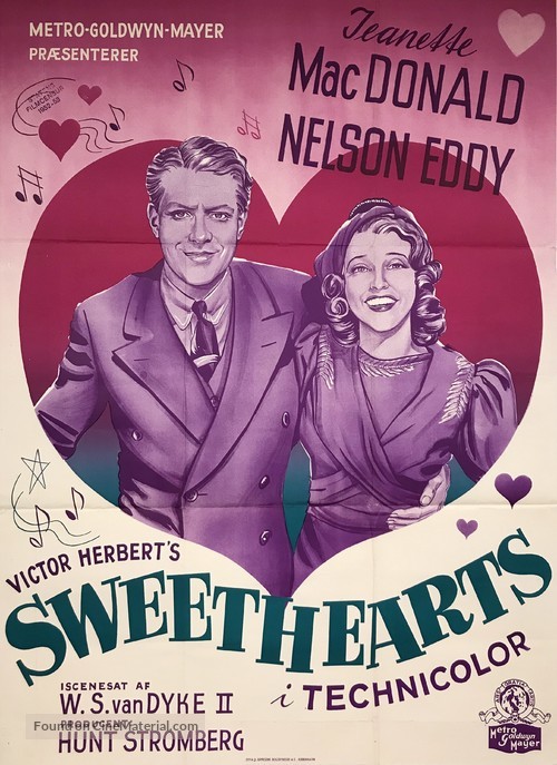 Sweethearts - Danish Movie Poster