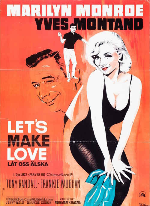 Let&#039;s Make Love - Danish Movie Poster