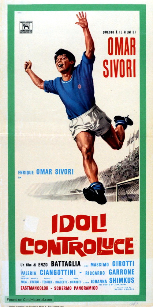 Idoli controluce - Italian Movie Poster