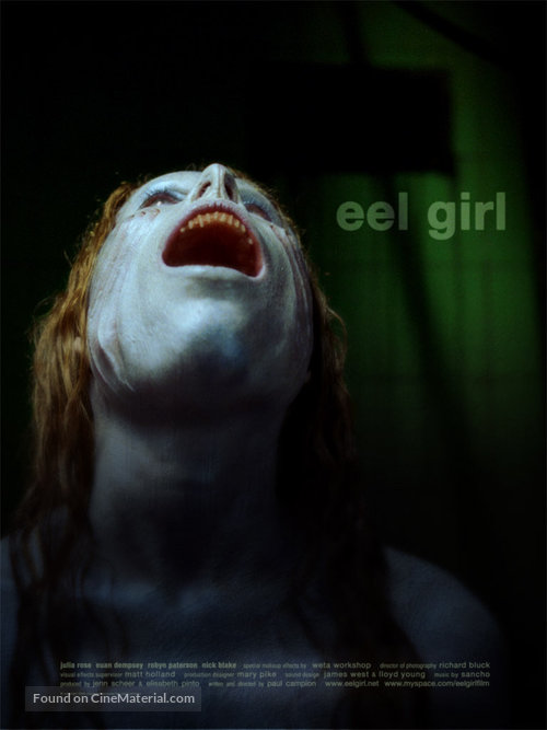 Eel Girl - New Zealand Movie Poster