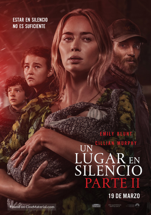 A Quiet Place: Part II - Argentinian Movie Poster