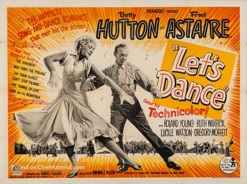 Let&#039;s Dance - British Movie Poster