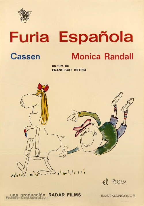 Furia espa&ntilde;ola - Spanish Movie Poster