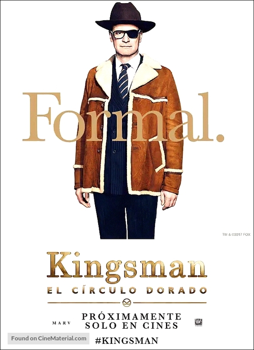 Kingsman: The Golden Circle - Argentinian Movie Poster