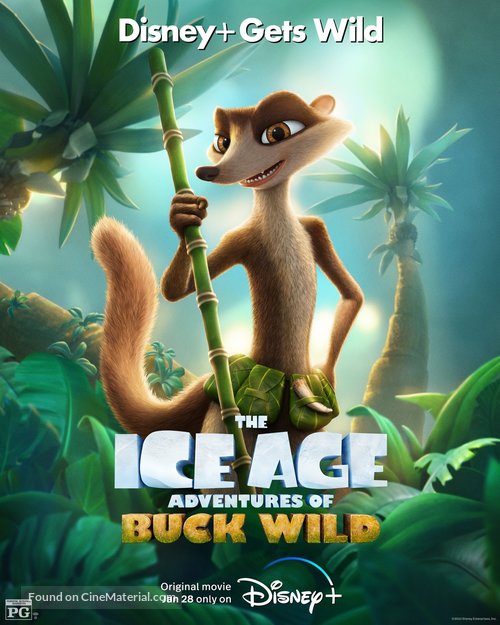 The Ice Age Adventures of Buck Wild - Movie Poster