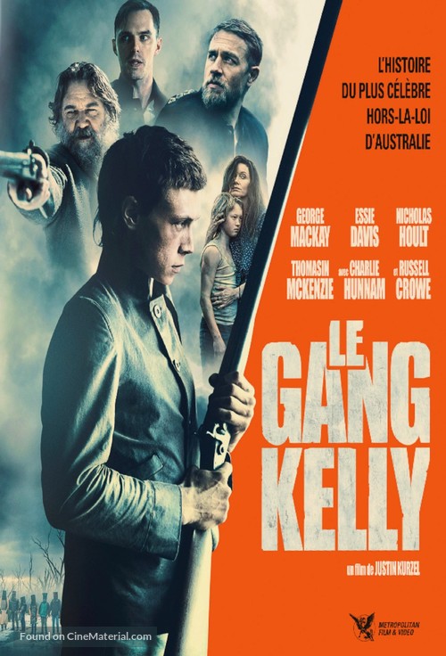 True History of the Kelly Gang - French DVD movie cover
