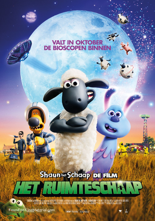 A Shaun the Sheep Movie: Farmageddon - Dutch Movie Poster