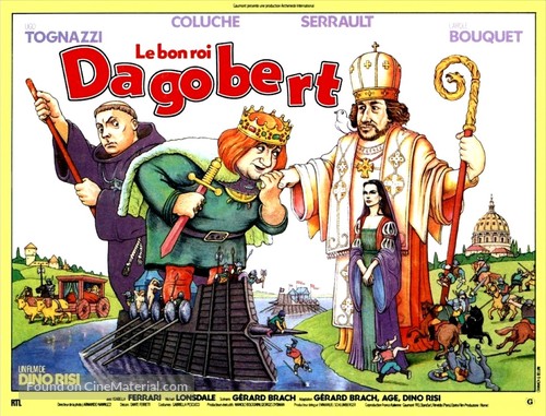 Le bon roi Dagobert - French Movie Poster