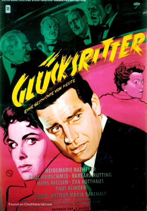 Gl&uuml;cksritter - German Movie Poster