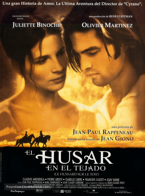 Le hussard sur le toit - Spanish Movie Poster