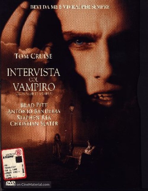 Interview With The Vampire - Italian Movie Cover