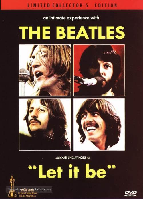 Let It Be - British DVD movie cover