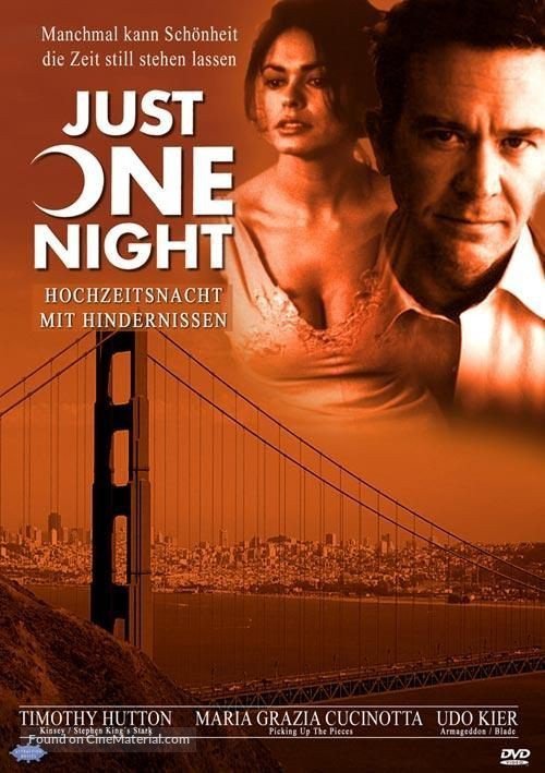 Just One Night - German DVD movie cover