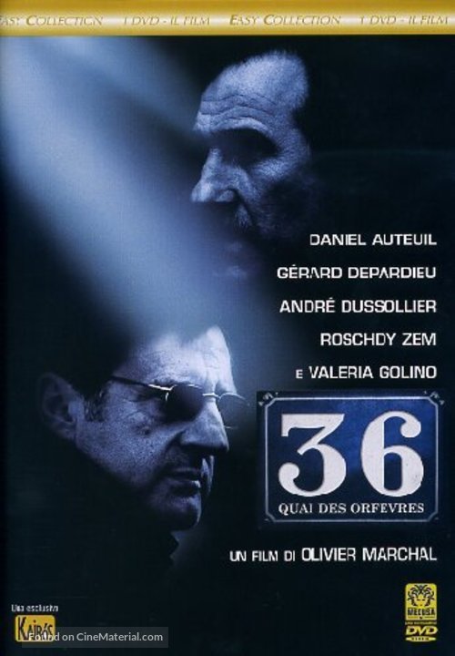 36 Quai des Orf&egrave;vres - Italian DVD movie cover