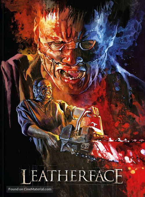 Leatherface - German Blu-Ray movie cover