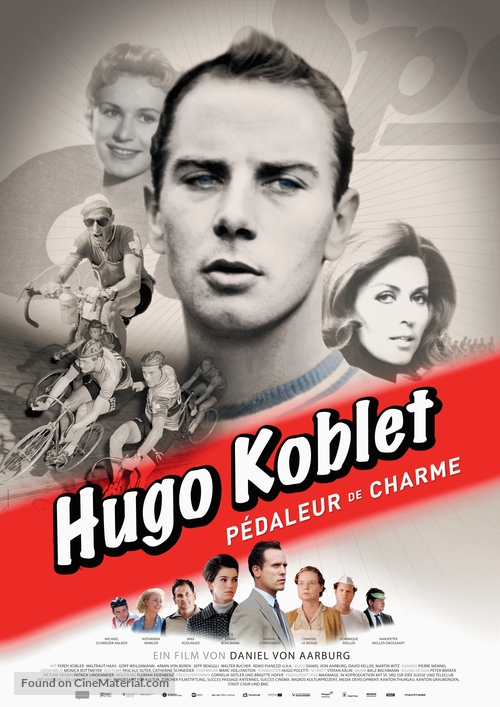 Hugo Koblet - P&eacute;daleur de charme - German Movie Poster