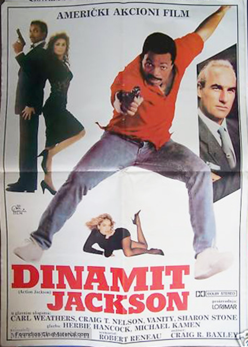 Action Jackson - Yugoslav Movie Poster