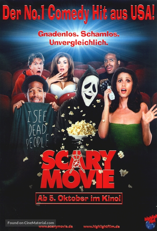 Scary Movie - German Movie Cover