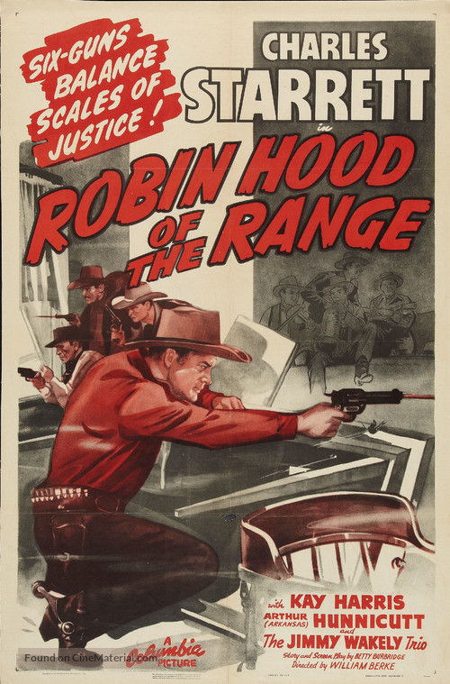 Robin Hood of the Range - Movie Poster