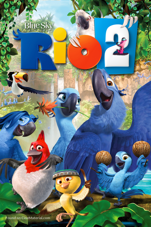 Rio 2 - Argentinian DVD movie cover