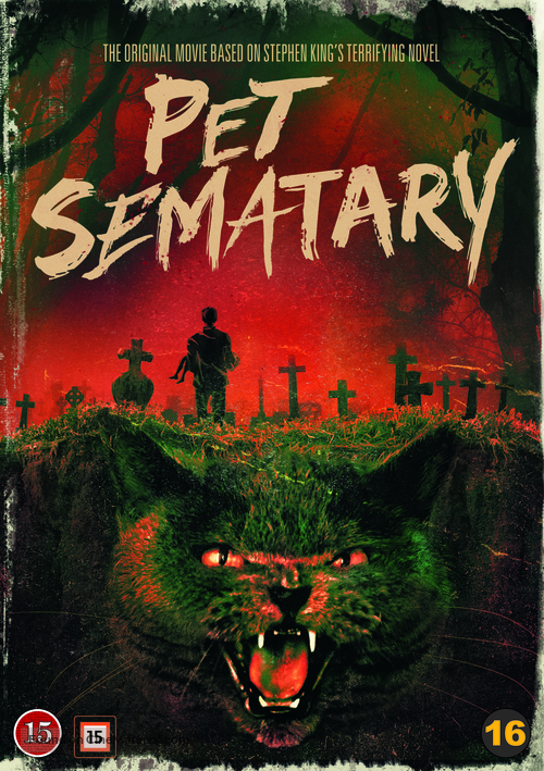 Pet Sematary - Danish DVD movie cover