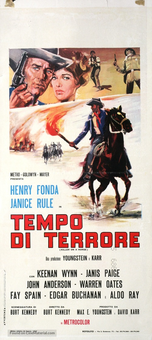 Welcome to Hard Times - Italian Movie Poster