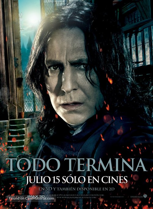 Harry Potter and the Deathly Hallows - Part 2 - Mexican Movie Poster