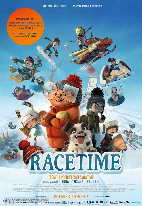 Racetime - Canadian Movie Poster