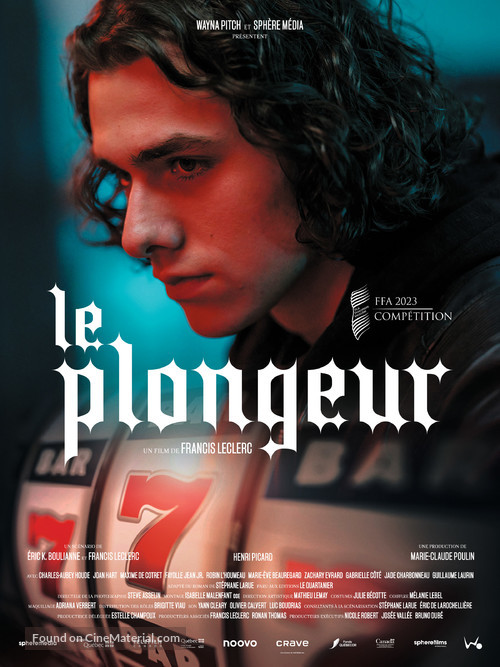 Le Plongeur - French Movie Poster