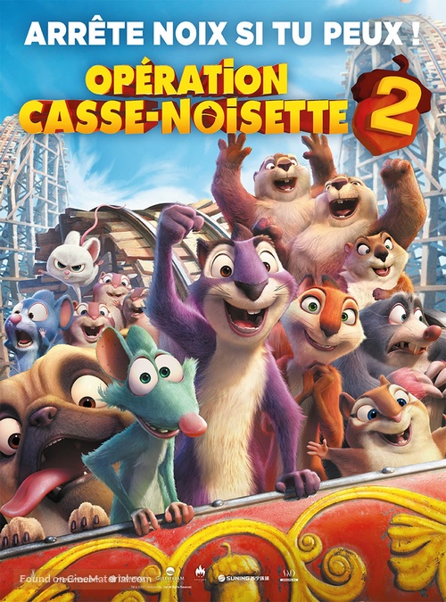 The Nut Job 2 - French Movie Poster