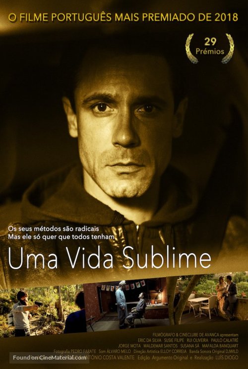 Uma Vida Sublime - Portuguese Movie Poster