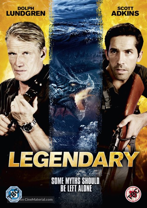 Legendary: Tomb of the Dragon - British DVD movie cover