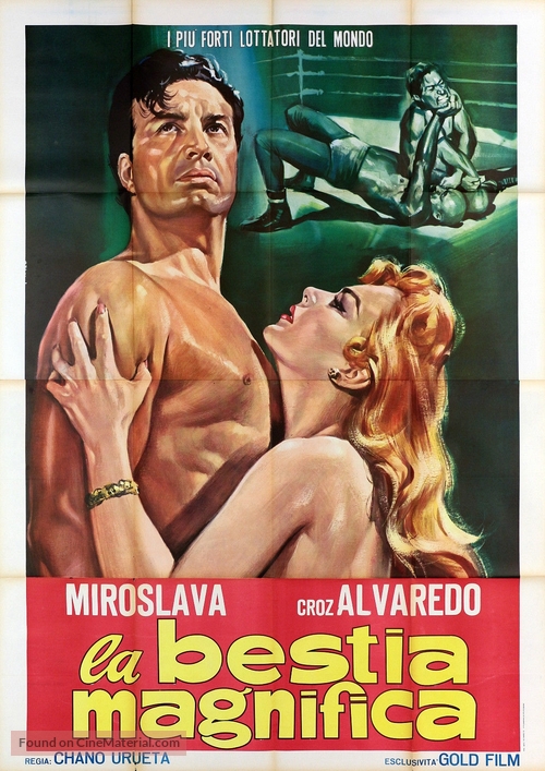 La bestia magnifica (Lucha libre) - Italian Movie Poster