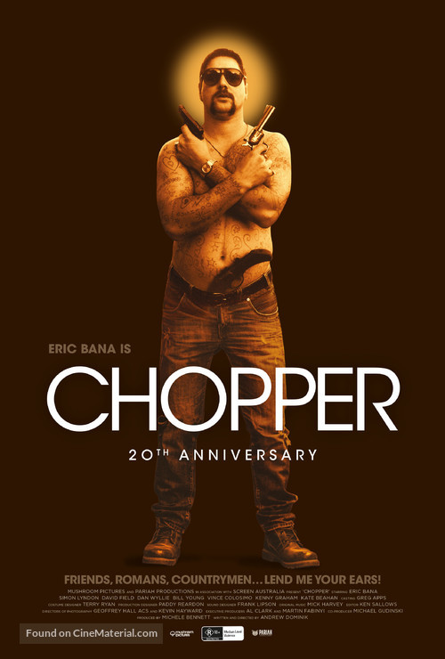 Chopper - Australian Re-release movie poster