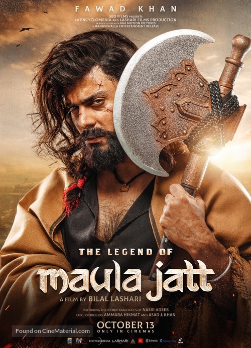 The Legend of Maula Jatt - Pakistani Movie Poster