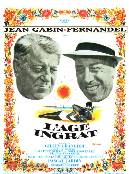 &Acirc;ge ingrat, L&#039; - French Movie Poster