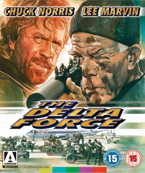 The Delta Force - British Blu-Ray movie cover