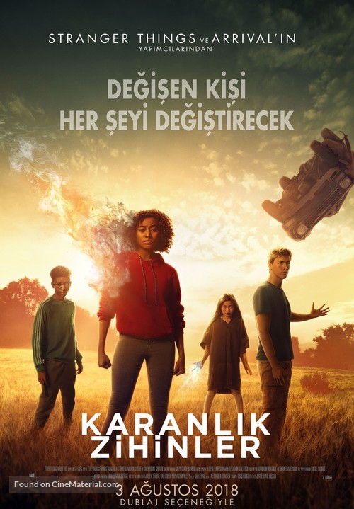 The Darkest Minds - Turkish Movie Poster