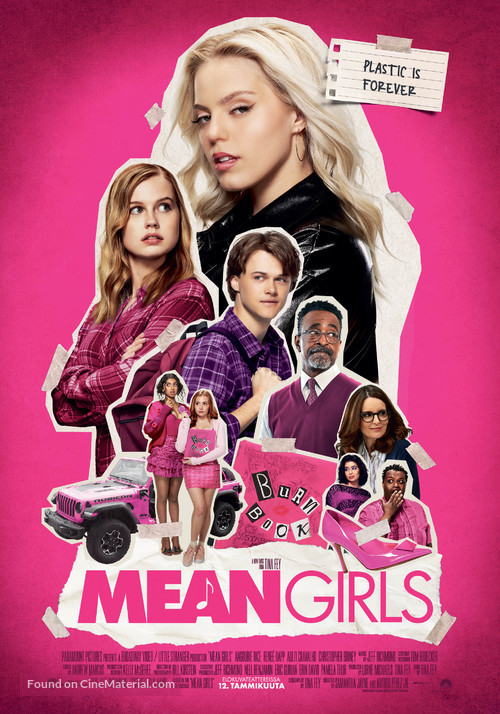 Mean Girls - Finnish Movie Poster