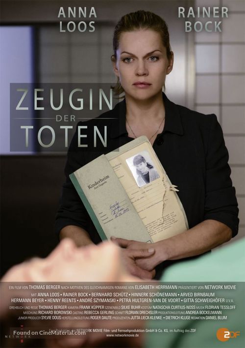 Zeugin der Toten - German Movie Poster