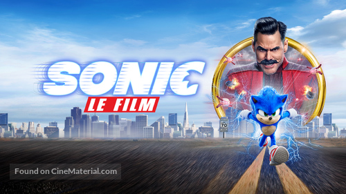 Sonic the Hedgehog - French Movie Poster