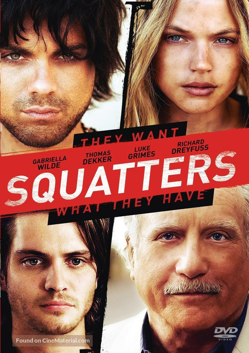 Squatters - DVD movie cover