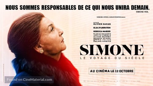 Simone, le voyage du si&egrave;cle - French poster