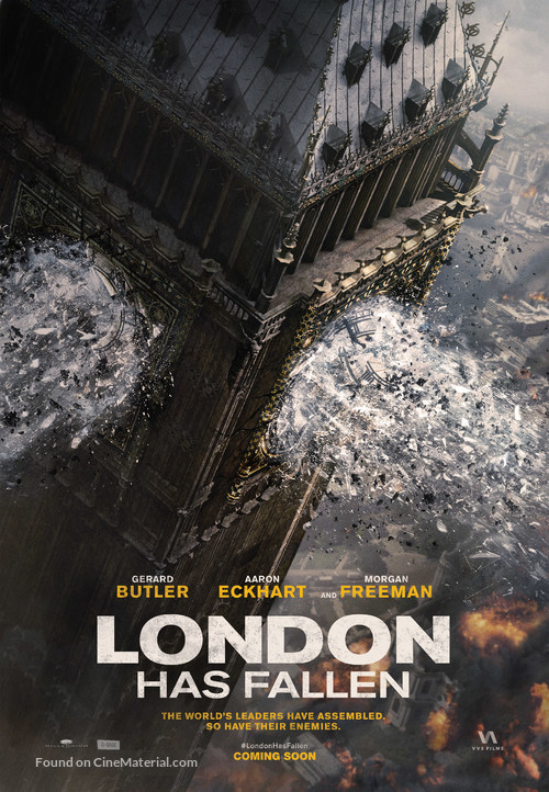 London Has Fallen - Canadian Movie Poster