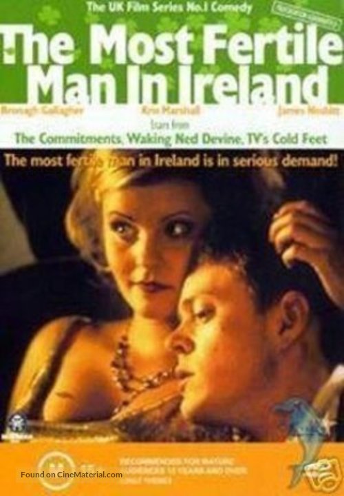 The Most Fertile Man in Ireland - Australian DVD movie cover